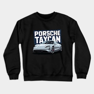 Porsche Taycan Luxury Car Crewneck Sweatshirt